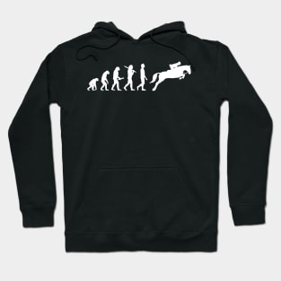 Funny Horse Riding Evolution Gift For Riders Hoodie